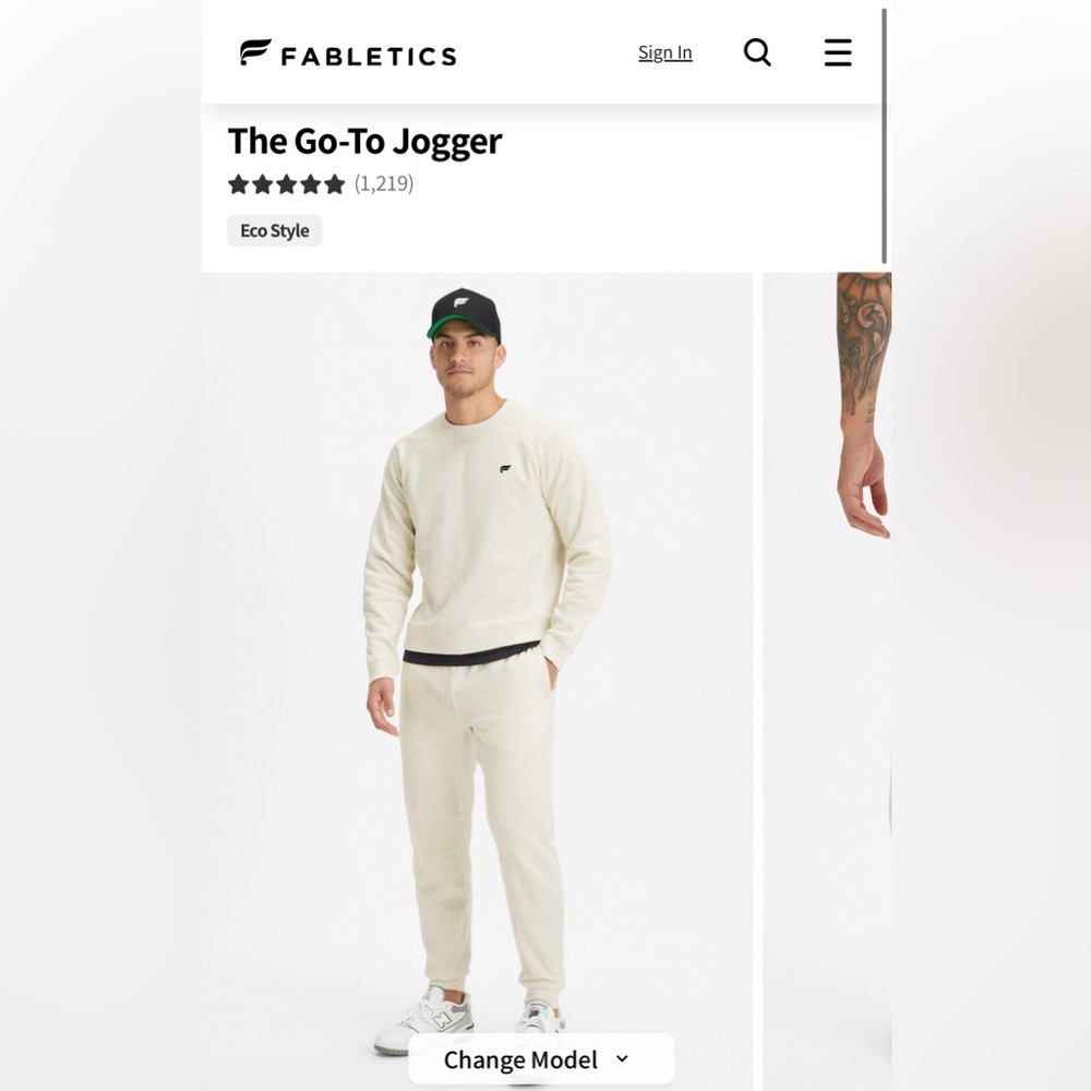 Men’s Fabletics The Go To Jogger